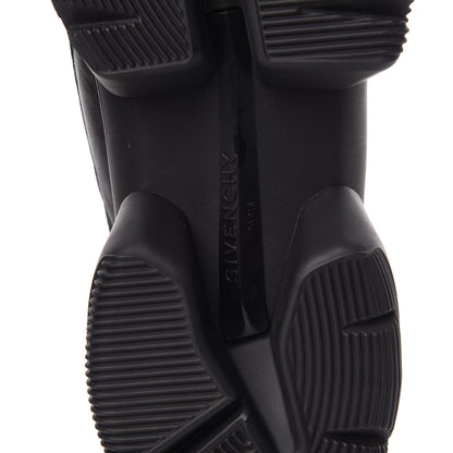 Givenchy Calfskin Neoprene Jaw Low Sneakers 41 Black 6 of 8