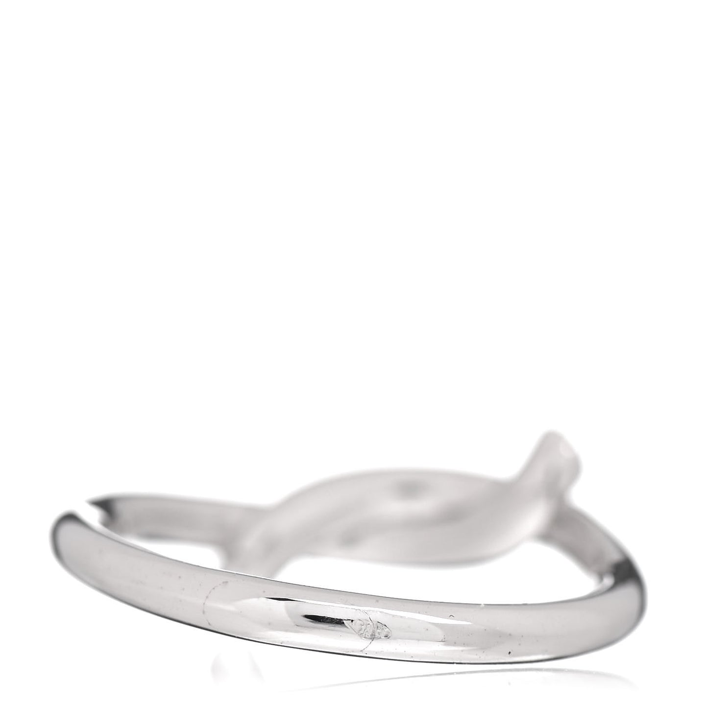 18K White Gold Entrelaces Ring 57 8