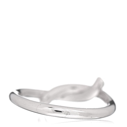 Cartier 18K White Gold Entrelaces Ring 57 8 4 of 5