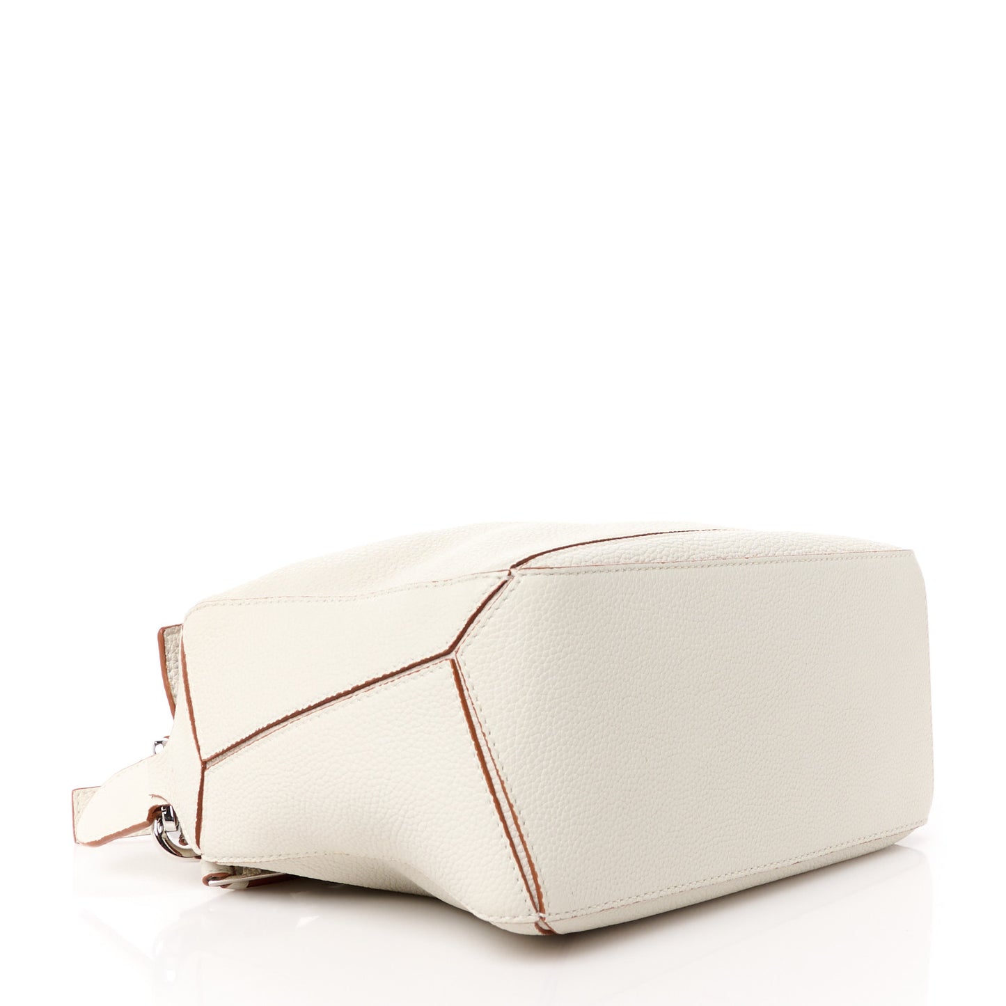 Calfskin Small Puzzle Bag Ivory