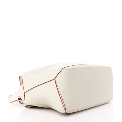 Loewe Calfskin Small Puzzle Bag Ivory 4 of 11