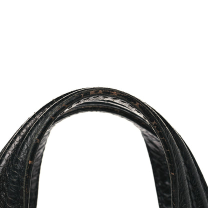 Givenchy Calfskin Crocodile Embossed Medium Nightingale Black 11 of 11
