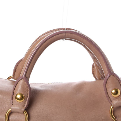 Miu Miu Vitello Medium Bow Bag Mughetto 10 of 17
