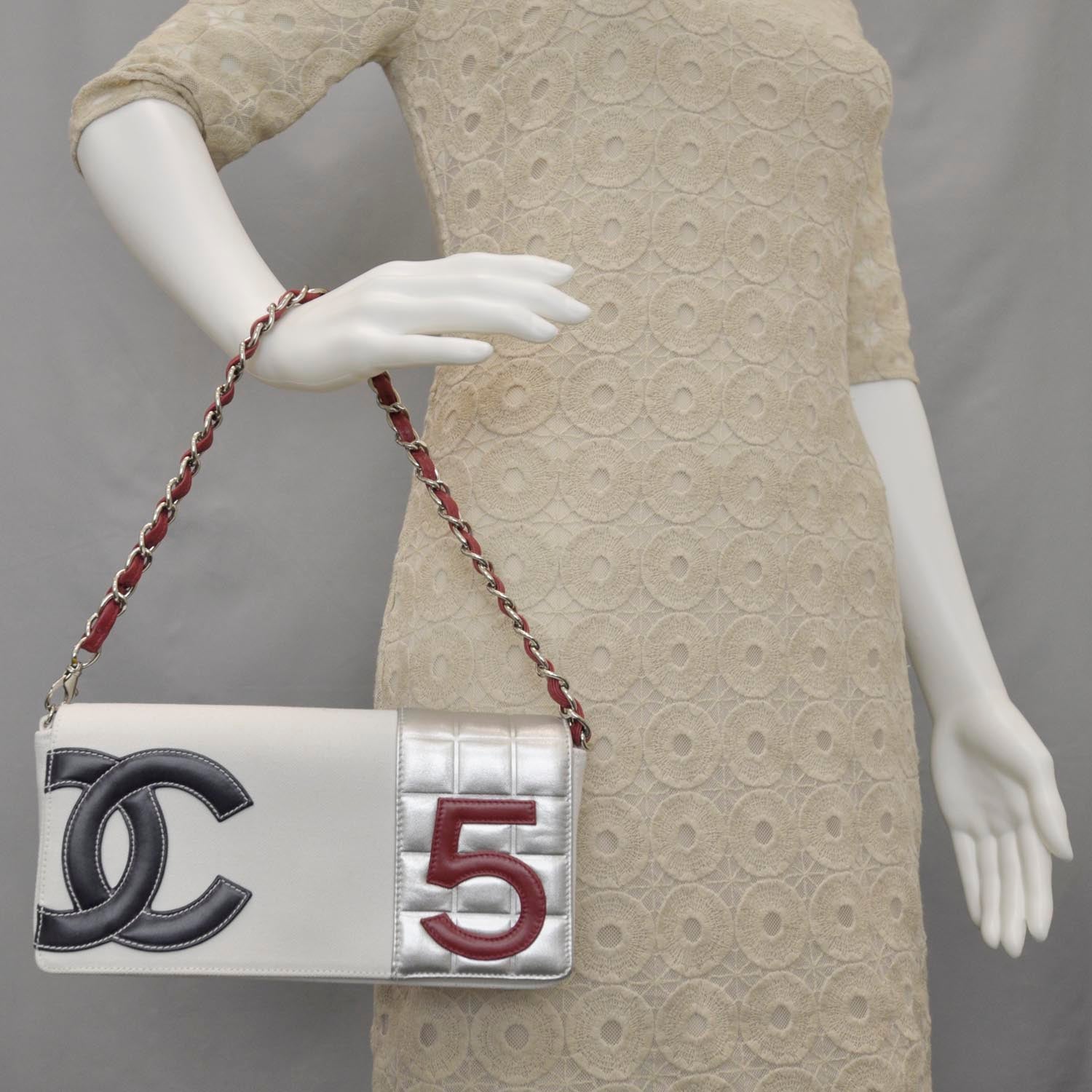 Chanel N°5 Foil Quilted Flap Bag 2 of 9
