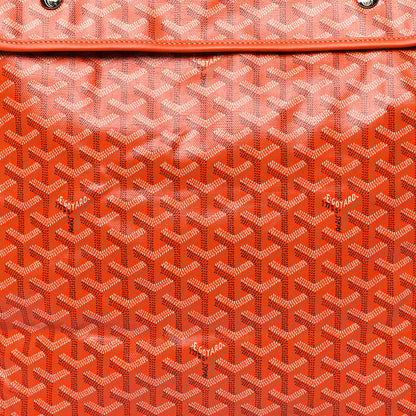 Goyard Goyardine Saint Leger Soft Briefcase Backpack Orange 6 of 11