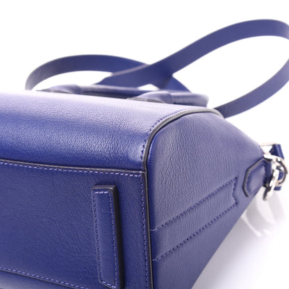 Givenchy Sugar Goatskin Mini Antigona Blue 8 of 10