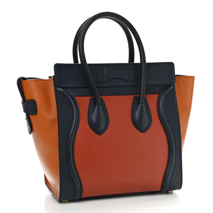 Celine Smooth Calfskin Micro Tri-Color Luggage Brick 3 of 13