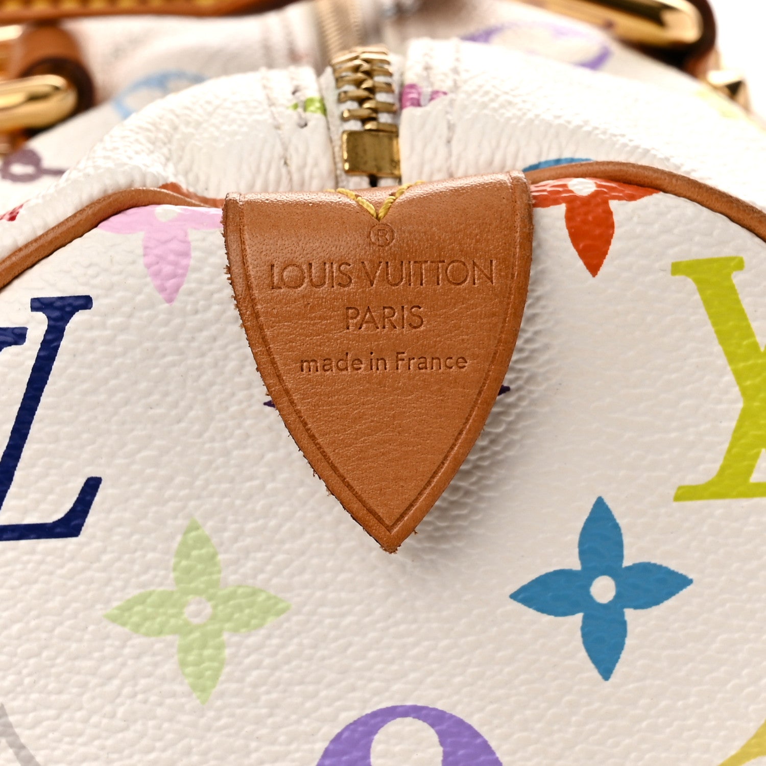Louis Vuitton Monogram Multicolor Speedy 30 White 6 of 12