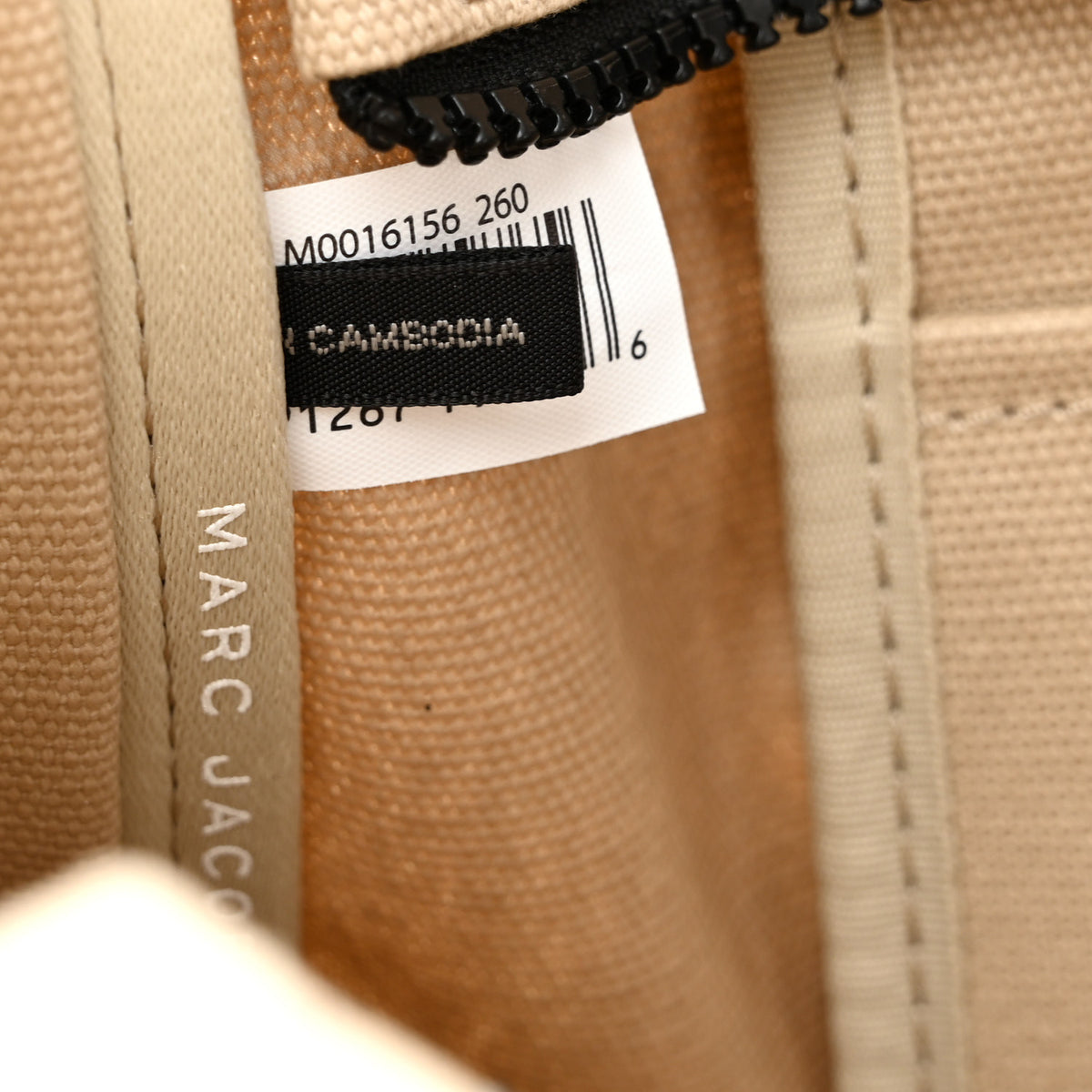 Cotton Canvas Large The Tote Bag Beige