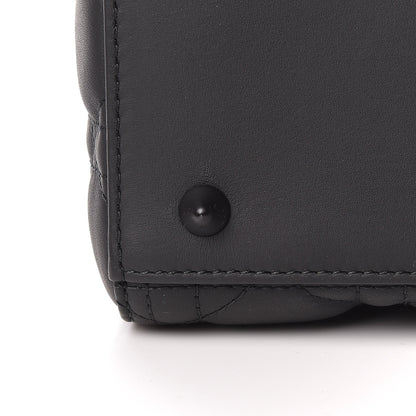 Christian Dior Ultra Matte Calfskin Cannage Medium Lady Dior Black 12 of 15