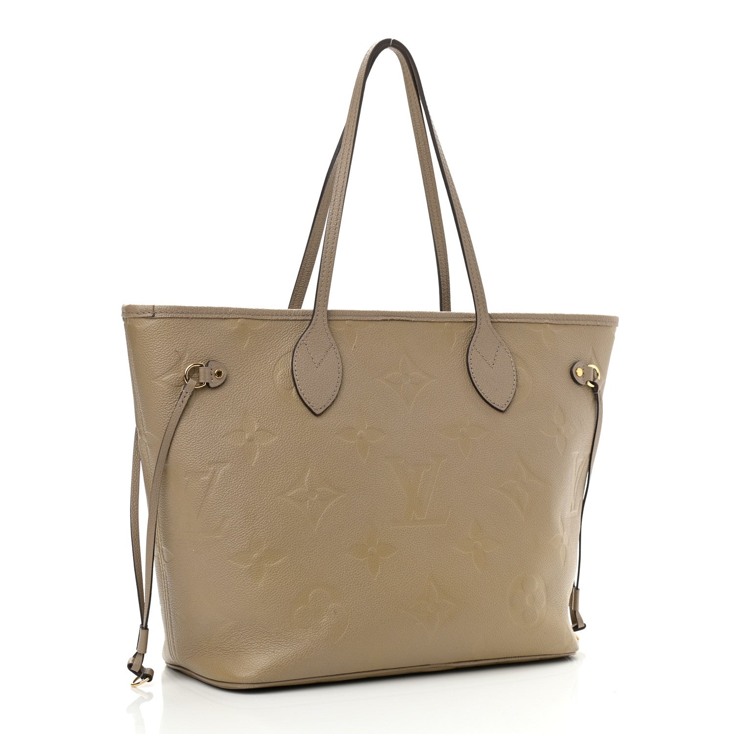 Louis Vuitton Empreinte Monogram Giant Neverfull MM Tourterelle 4 of 20