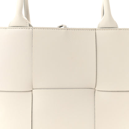 Bottega Veneta Nappa Maxi Intrecciato Medium Arco Tote Chalk Black 8 of 12