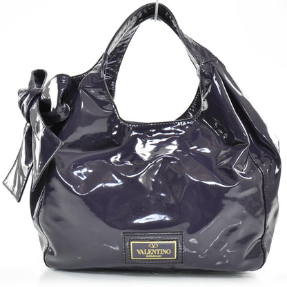 Valentino Garavani Patent Small Nuage Purple 1 of 9