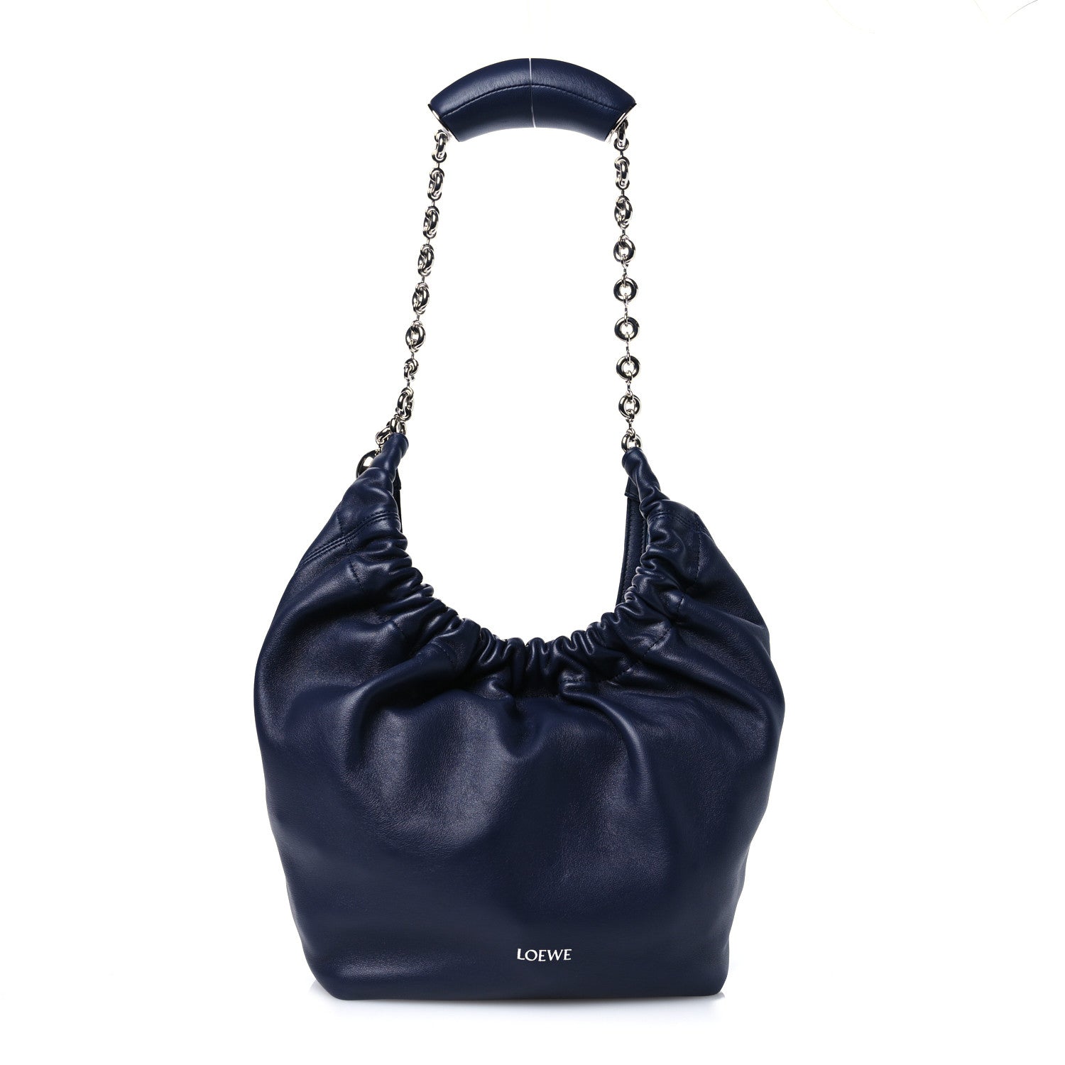 Loewe Nappa Small Squeeze Bag Abyss Blue 1 of 10