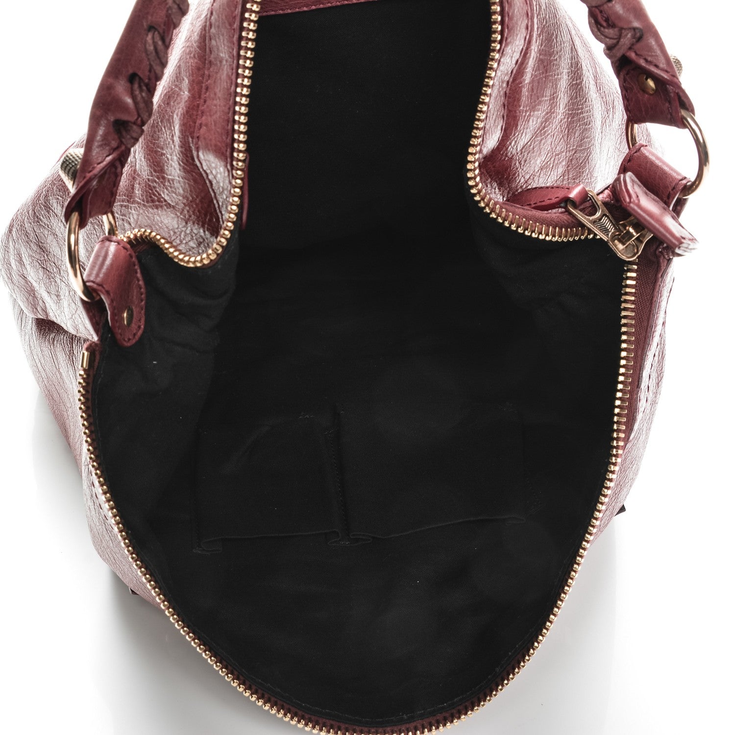 Balenciaga Agneau Giant 21 Rose Gold Hardware Day Hobo Cassis 6 of 8