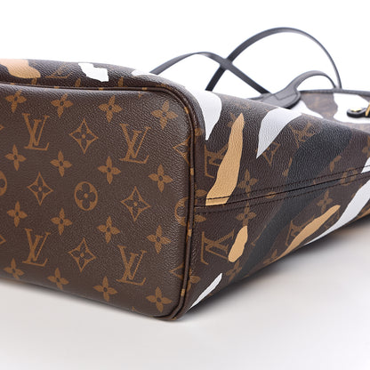 Louis Vuitton X LOL Monogram Neverfull MM Gold Silver 9 of 11