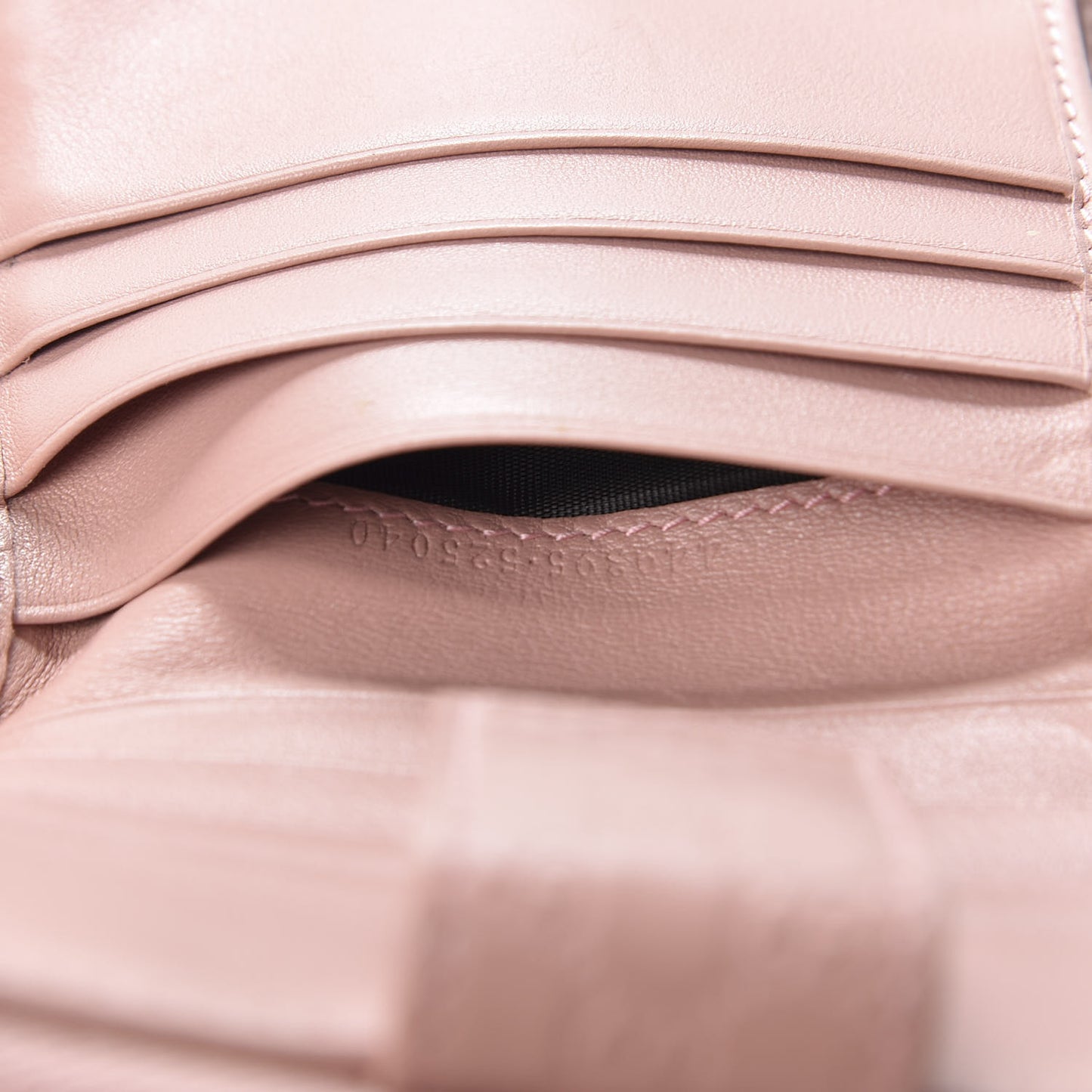 Microguccissima Compact Wallet Soft Pink