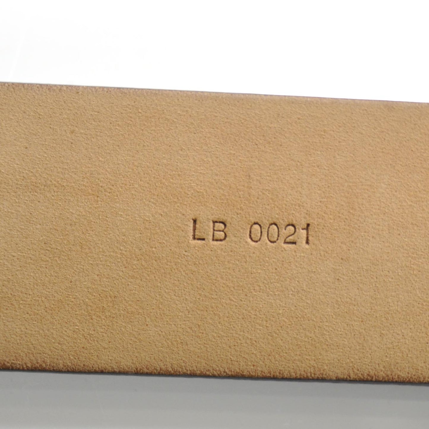 Monogram LV Paris Buckle Belt Gold 80 32