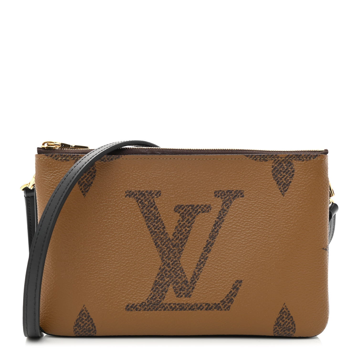 Louis Vuitton Reverse Monogram Giant Double Zip Pochette 1 of 10