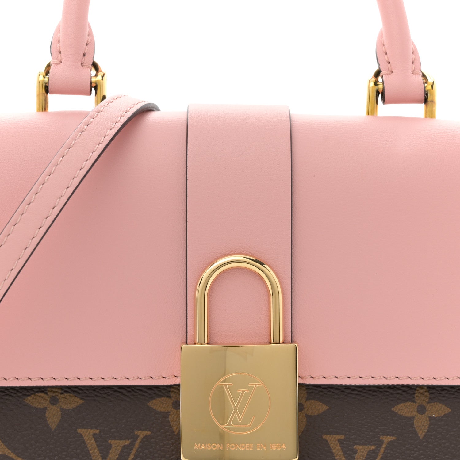 Louis Vuitton Monogram Locky BB Rose Poudre 7 of 12
