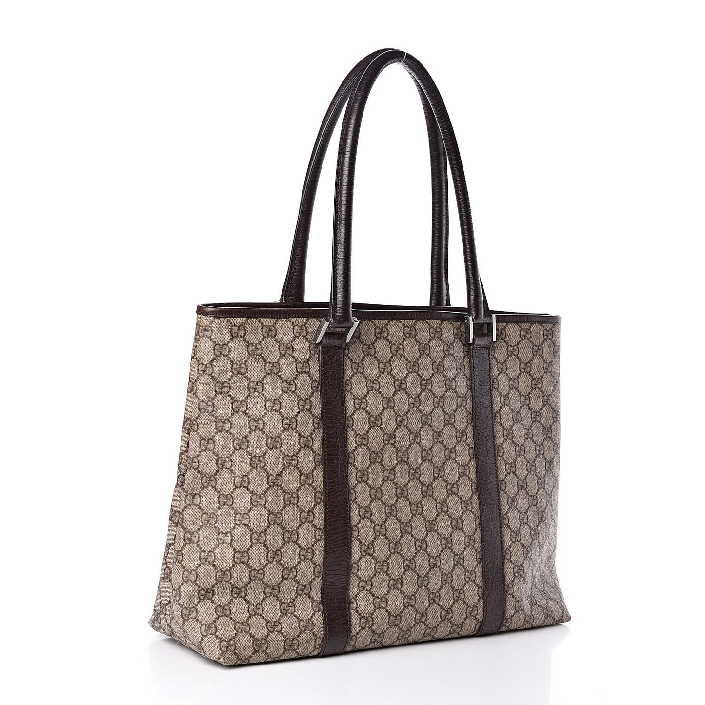 GG Plus Monogram Medium Joy Tote Brown
