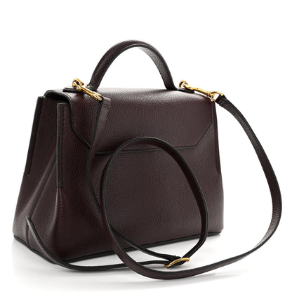 Mulberry Small Classic Grain Calfskin Mini Seaton Oxblood 2 of 9