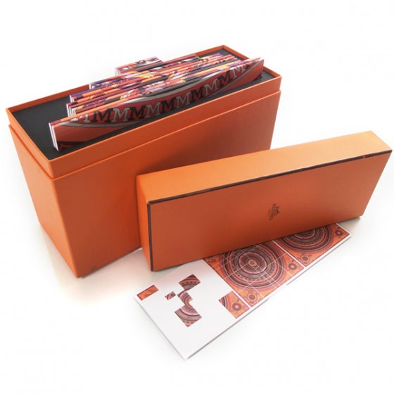 Hermes Tohu Bohu Notebook Set 14 Orange 1 of 5