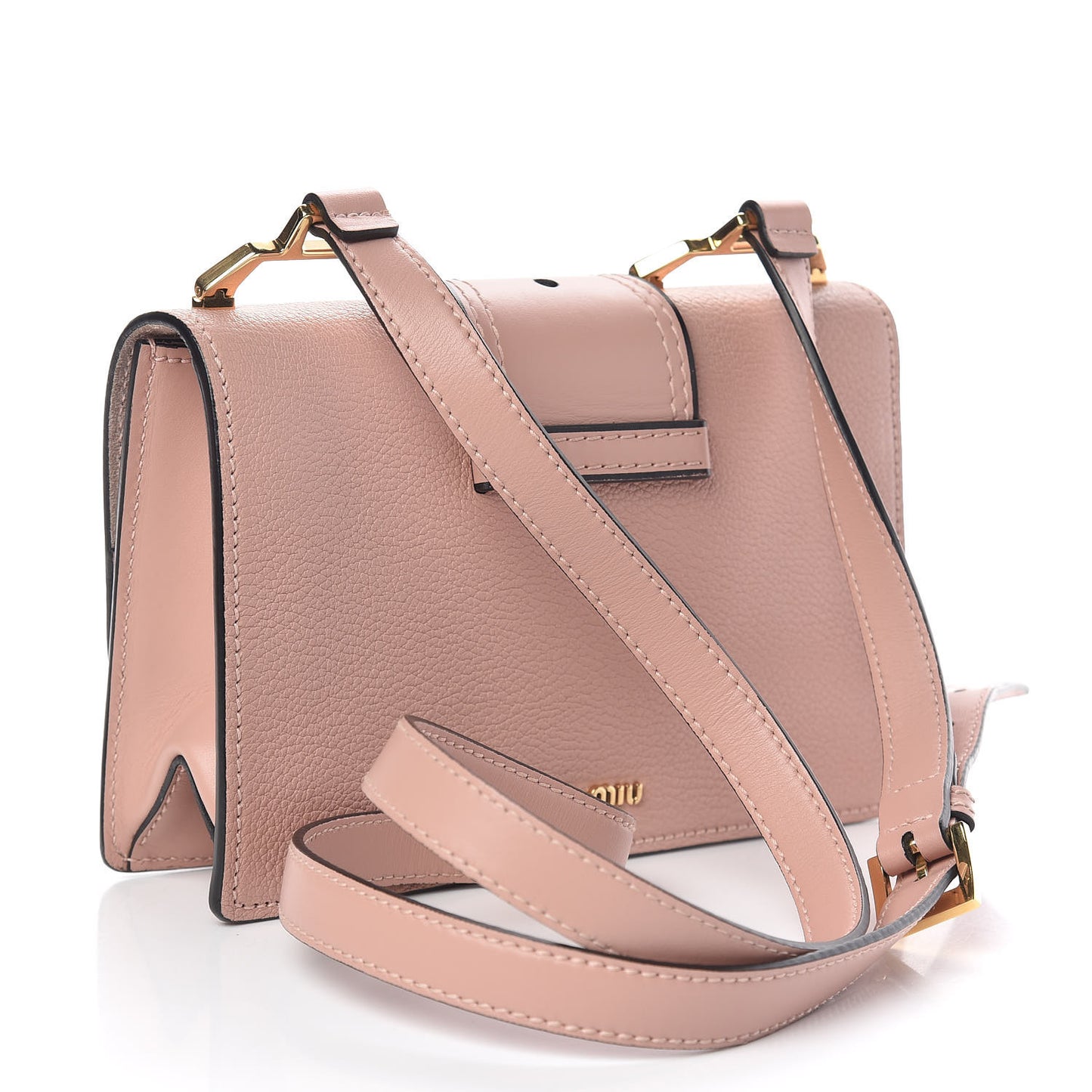 Goatskin Madras Soft Calfskin Crystal Embellished Shoulder Bag Orchidea