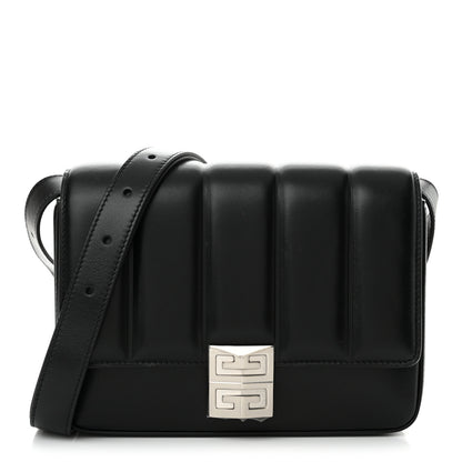 Givenchy Lambskin 4G Medium Padded Crossbody Bag Black 1 of 11