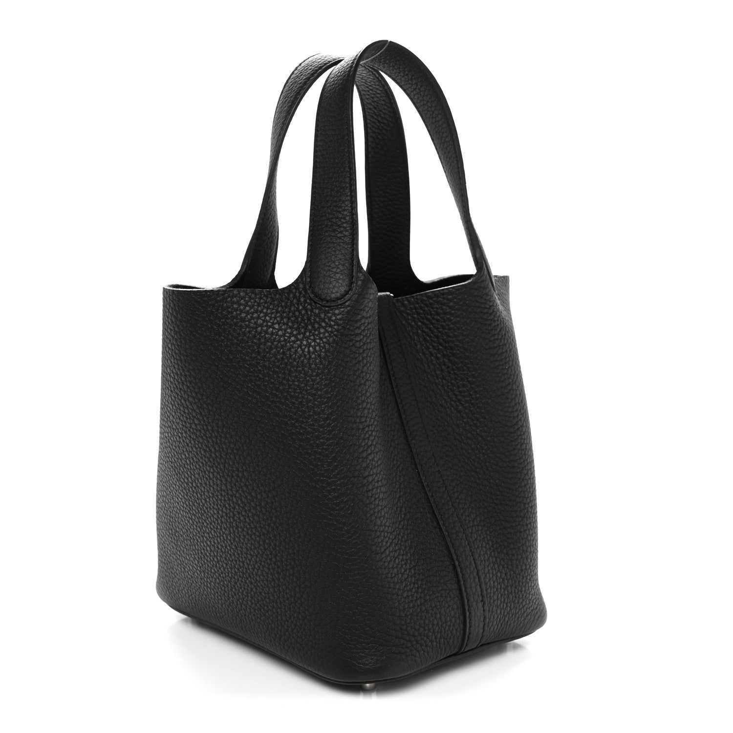 Hermes Taurillon Clemence Picotin Lock 18 PM Black 3 of 11