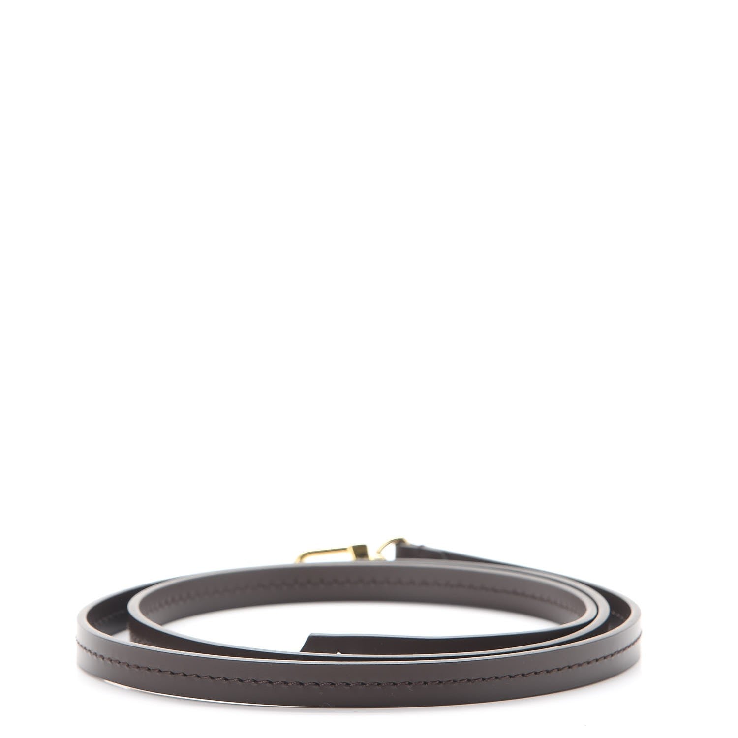 Louis Vuitton Calfskin 12mm Favorite Long Strap Brown 2 of 6