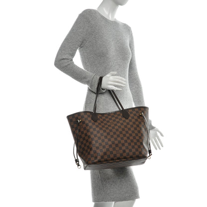 Louis Vuitton Damier Ebene Neverfull MM 2 of 6