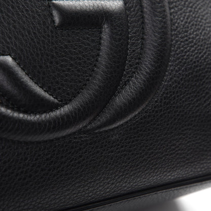 Gucci Pebbled Calfskin Large Soho Hobo Black 10 of 10