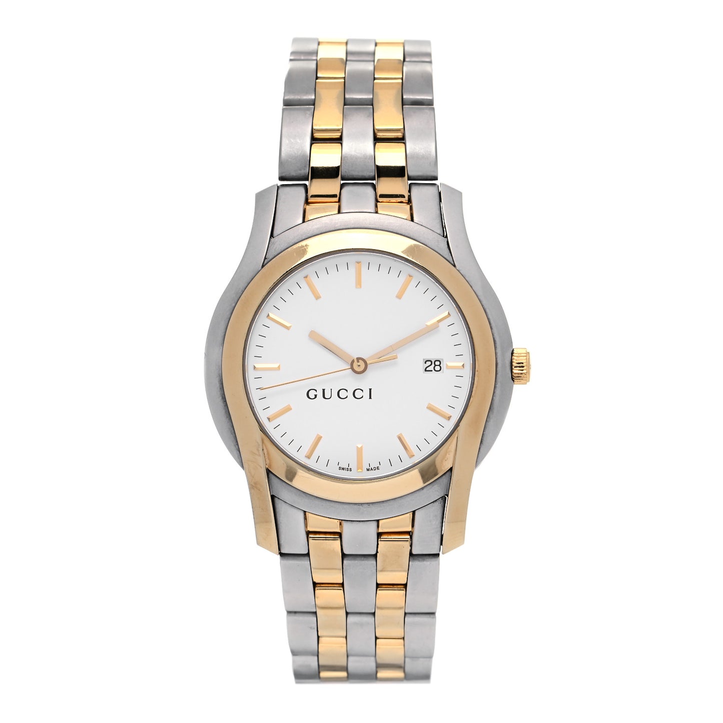 Stainless Steel 38mm 5500XL Two Tone Quartz Watch