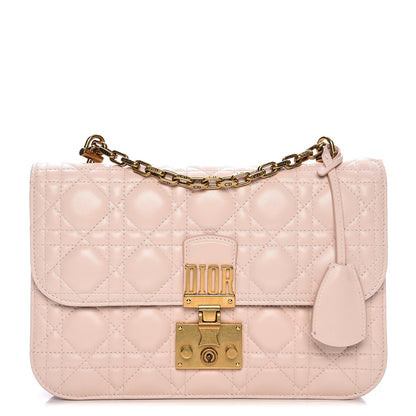 Christian Dior Lambskin Cannage Large Dioraddict Flap Rose Poudre 1 of 16