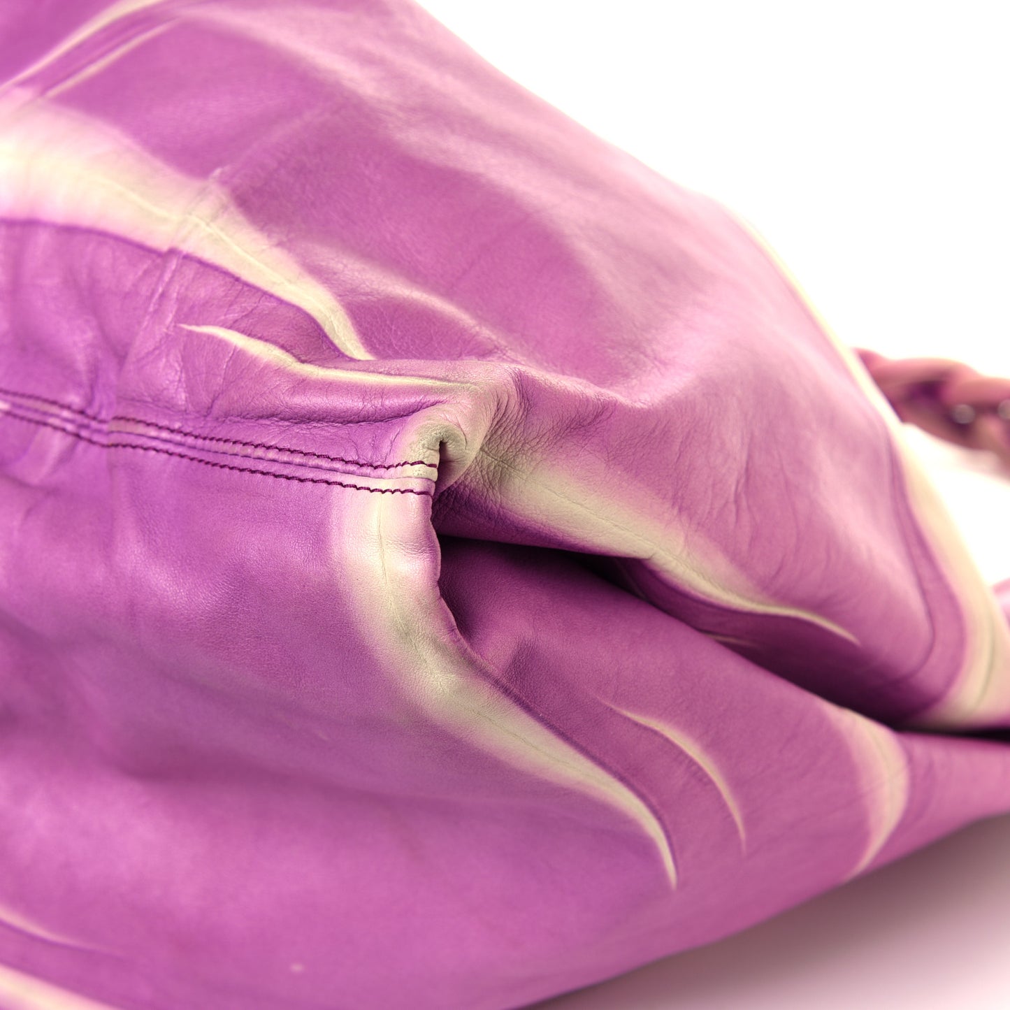 Intrecciato Nappa Aquilone Fortune Cookie Hobo Orchid