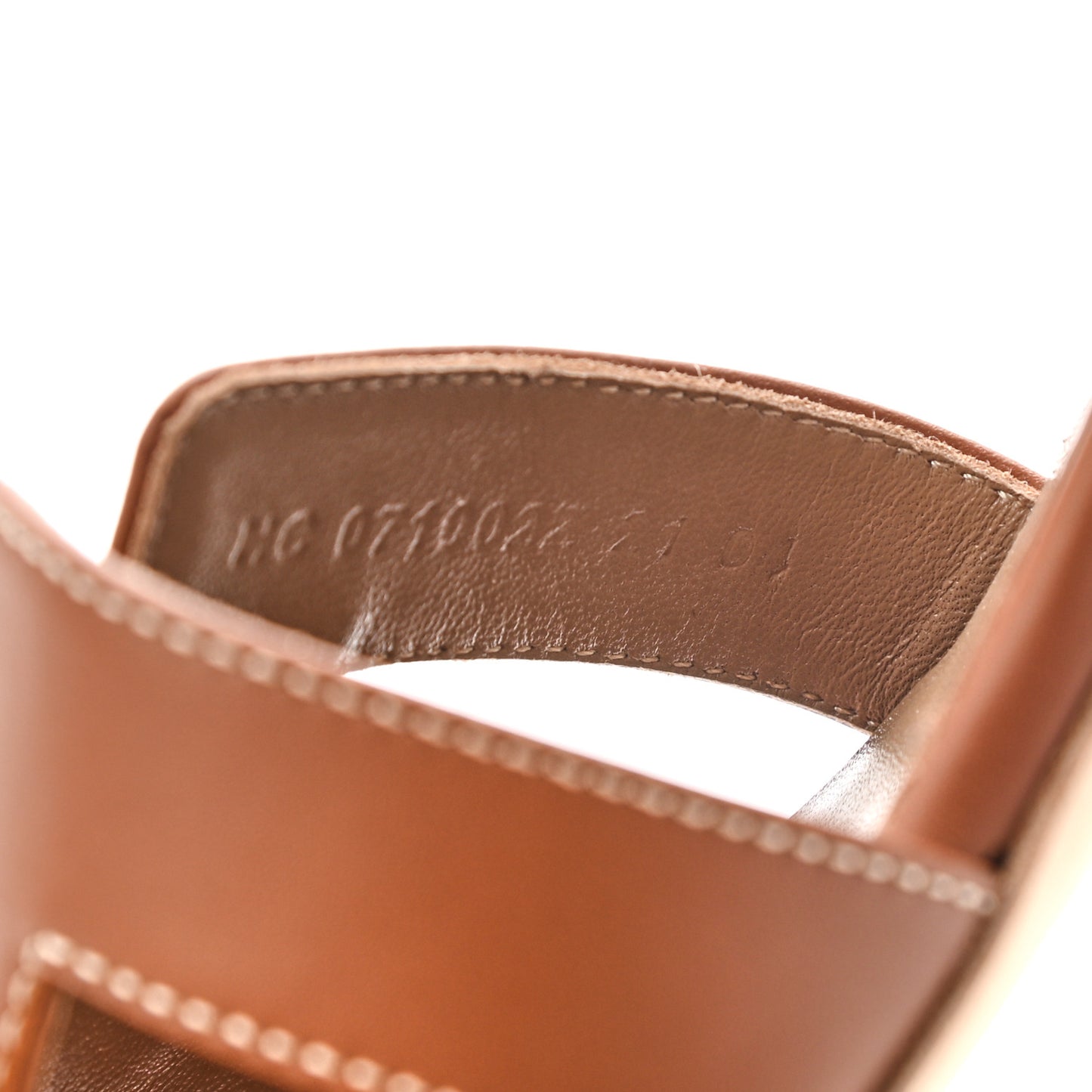 Calfskin Oasis Sandals 35 Gold