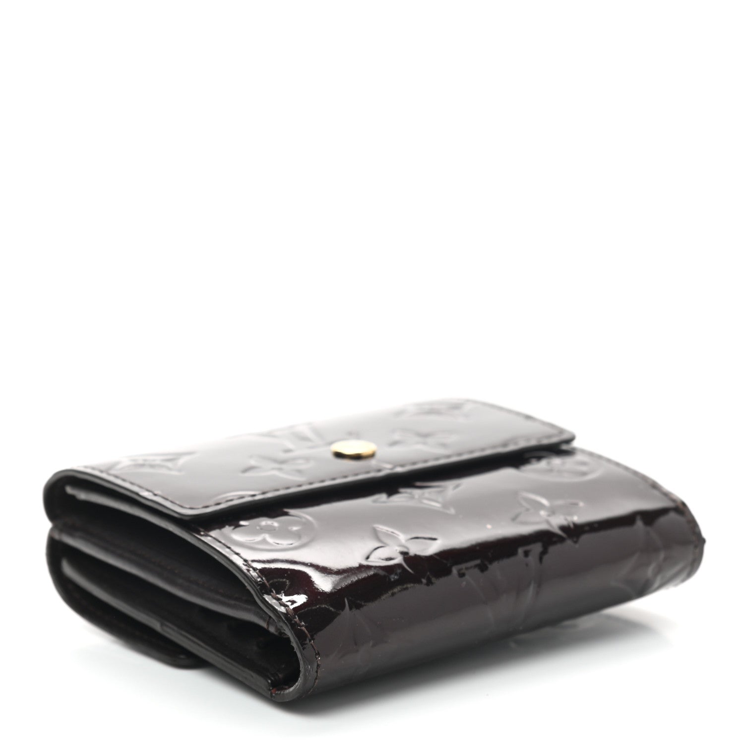 Louis Vuitton Vernis Elise Wallet Amarante 4 of 7