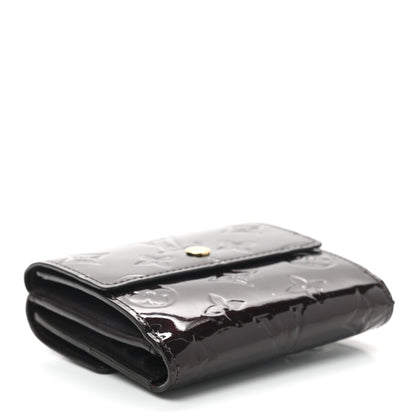 Louis Vuitton Vernis Elise Wallet Amarante 4 of 7