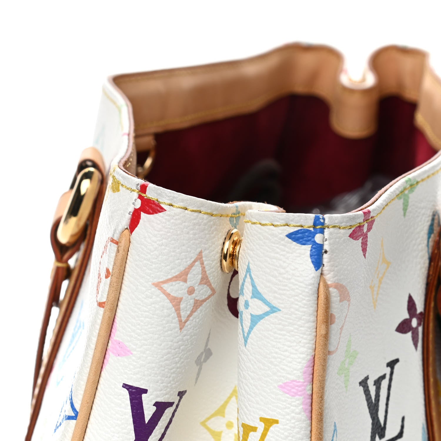 Louis Vuitton Monogram Multicolor Aurelia MM White 14 of 15