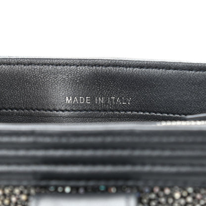 Chanel Metallic Galuchat Stingray Lambskin Mini Clutch With Removable Chain Dark Grey 8 of 11
