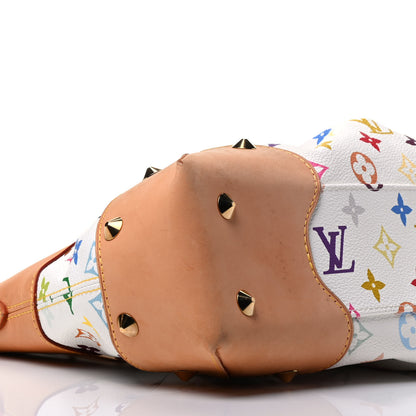 Louis Vuitton Monogram Multicolor Judy MM White 8 of 10