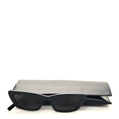 Saint Laurent Acetate Cat Eye Sunglasses SL277 Black 8 of 8