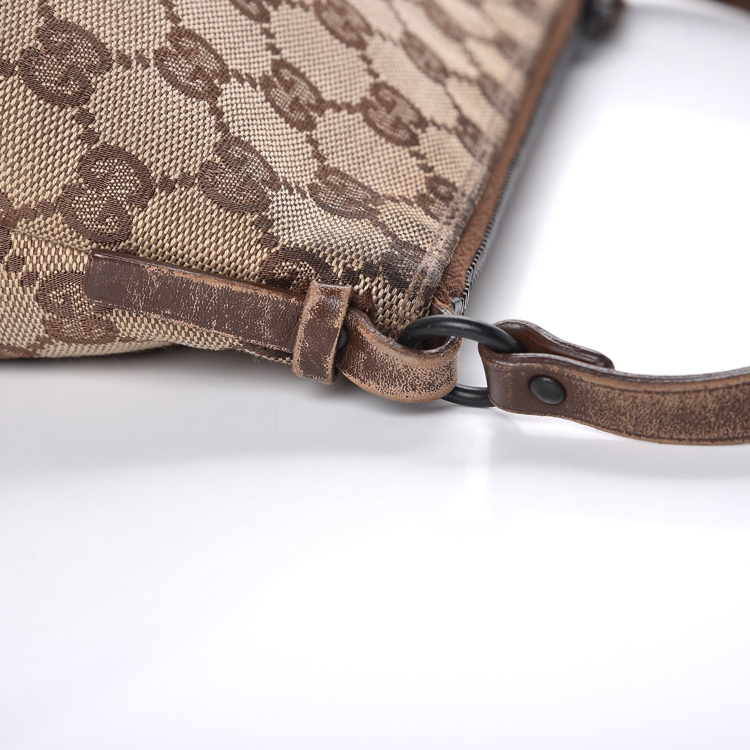 Gucci Monogram Small Pochette Brown 11 of 14