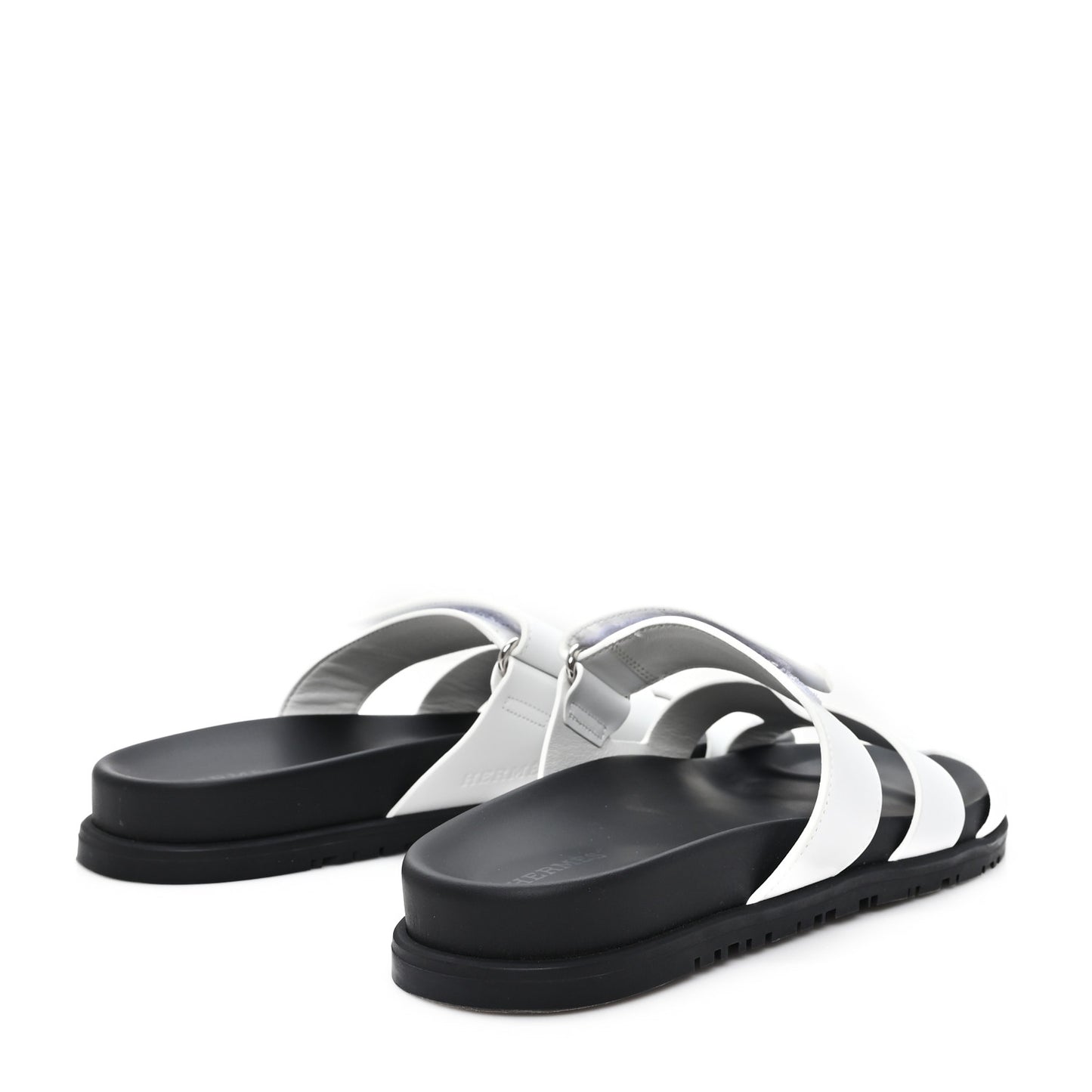 Calfskin Womens Chypre Sandals 38.5 White