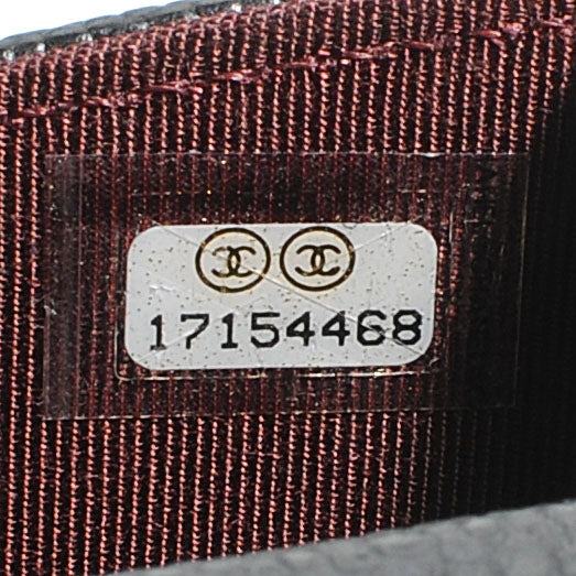 Chanel Caviar Quilted Travel Wallet Black 7 of 7