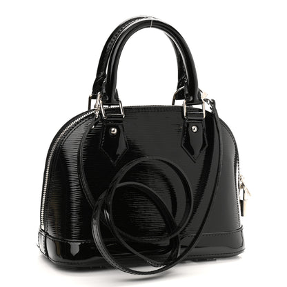 Louis Vuitton Epi Electric Alma BB Black 3 of 10