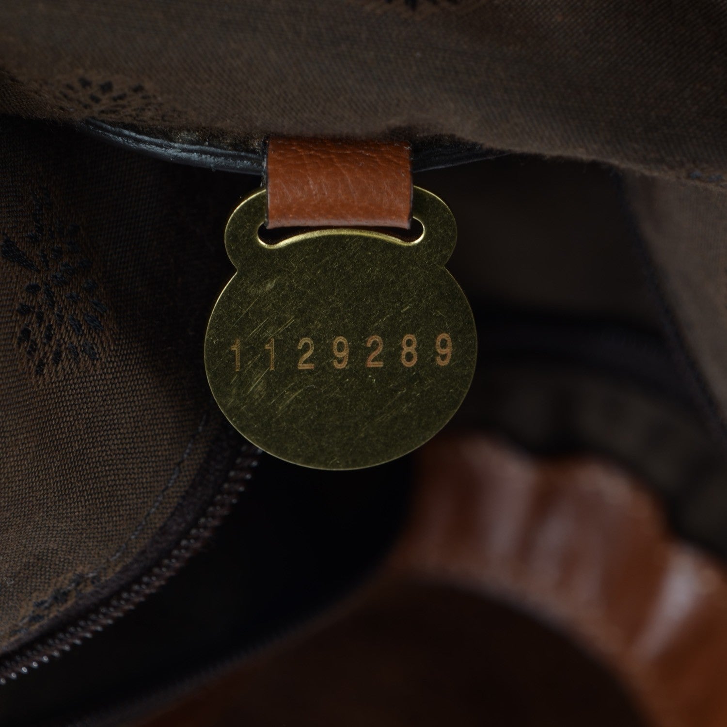 Mulberry Polished Buffalo Medium Alexa Oak 2 of 12