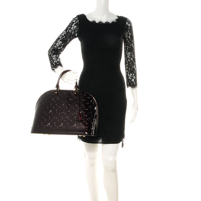 Louis Vuitton Vernis Alma GM Amarante 2 of 8