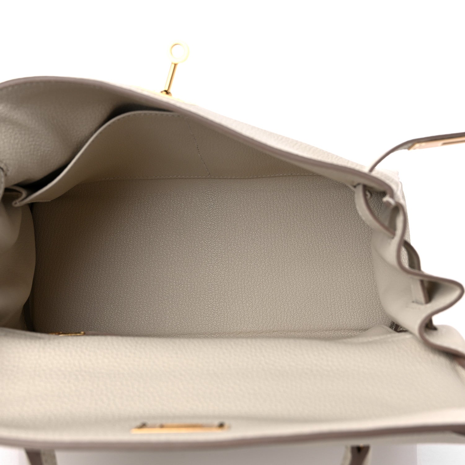 Hermes Togo Kelly Retourne 28 Craie 5 of 10